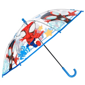 Omul Păianjen Spidey Hero umbrelă transparentă pentru copii Ø72 cm