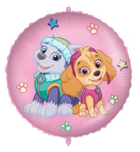 Patrula Cățelușilor Skye and Everest balon din folie 46 cm - Img 2