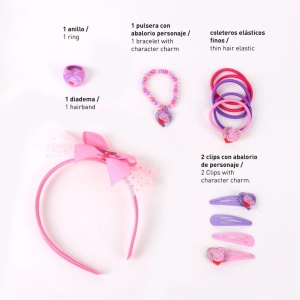 Purcelușa Peppa Sisters set accesorii pentru păr - Img 2