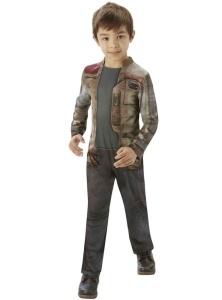 Star Wars Costum de pilot Rubies Finn 7-8 ani