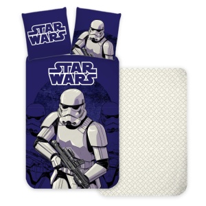 Star Wars Stormtrooper lenjerie de pat pentru copii 100x135 cm, 40x60 cm