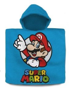 Super Mario Victory Poncho prosop de plajă 60x120 cm