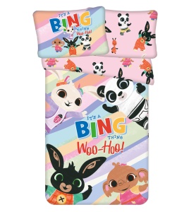 Bing It's a Thing set de lenjerie de pat pentru copii 100×135cm, 40×60 cm