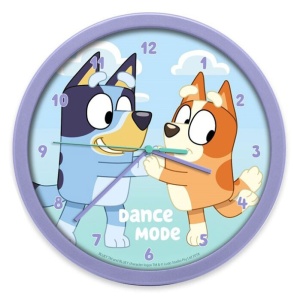 Bluey Dance Mode ceas de perete 25 cm