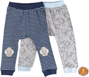 Disney Dumbo pantaloni pentru bebeluși 2 buc 62/68 cm