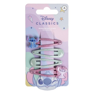 Disney Lilo și Stitch Angel set de agrafe de păr, 4 bucăți