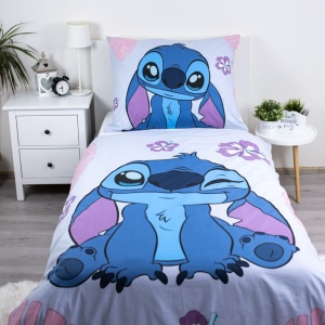 Disney Lilo și Stitch Cute lenjerie de pat 140×200cm, 70×90 cm - Img 2