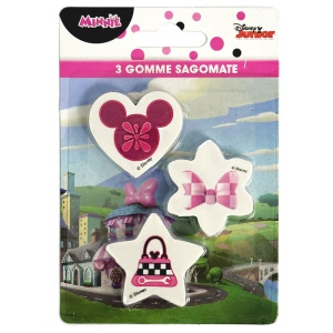 Disney Minnie set de radiere cu forme, 3 bucăți