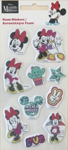 Disney Minnie Smiles set autocolante spumă pufoasă