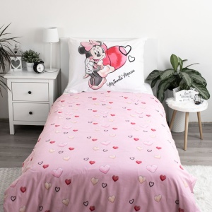 Disney Minnie White lenjerie de pat 140×200cm, 70×90 cm - Img 3