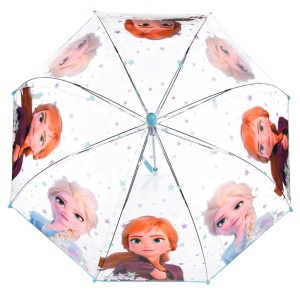 Disney Regatul de gheață Stars umbrelă transparentă pentru copii Ø72 cm - Img 2