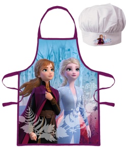 Disney Regatul de gheață Whispers șorț pentru copii set 2 piese