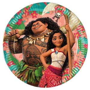 Disney Vaiana Sailing Spirit farfurie de hârtie 8 buc 20 cm FSC