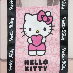 Hello Kitty Geantă de plajă transparentă premium 62 cm - Img 4