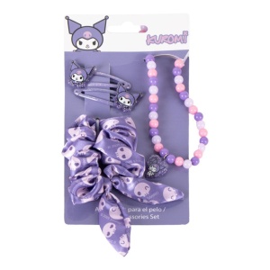 Hello Kitty Kuromi set de colier și accesorii pentru păr