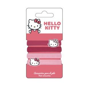 Hello Kitty set de elastice de păr 4 buc