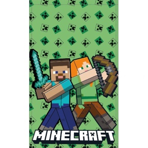 Minecraft Battle prosop de mână, prosop de față 30x50cm