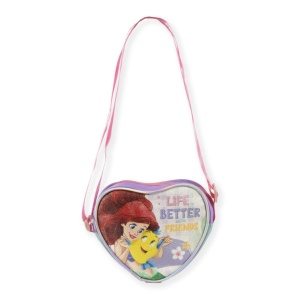 Prințesele Disney Life is Better geantă umăr și crossbody cu sclipici - Img 3