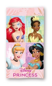 Prințesele Disney Magical prosop de baie, prosop de plajă 70x140cm (Uscare Rapidă)