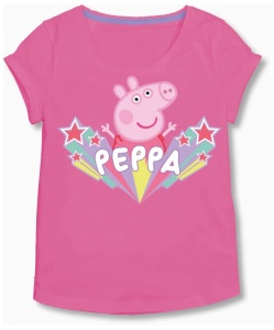 Purcelușa Peppa tricou de bebeluș, top 86/92 cm