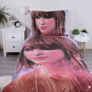 Taylor Swift Swiftie set de pat 140×200cm, 70×90 cm - Img 2