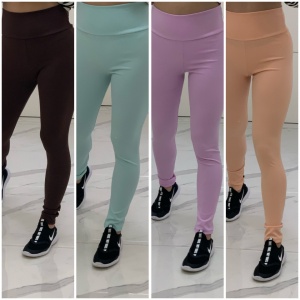 Colanti fitness din tricot raiat