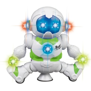 Roboțel dansator cu luminite si muzica