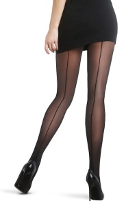 Dres lycra negru cu dunga pe spate
