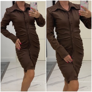 Rochie Camasa Anabella maro