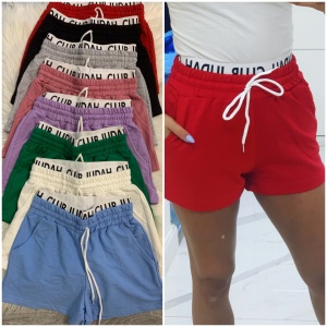 Pantaloni scurti sport cu banda elastica