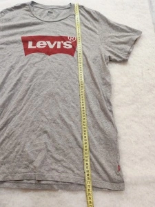 Tricou Levi’s Batwing Logo Gri – Mărime M - Img 5