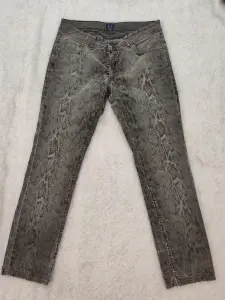 Trussardi Jeans Snake Print Damă – M – Gri