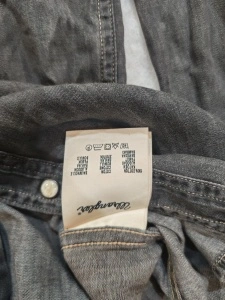 Cămașă Wrangler Denim Neagră Slim Fit – Mărimea L - Img 5