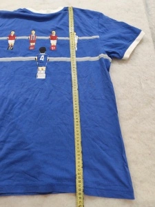 Adidas Italia Vintage Chelsea Football T-Shirt Albastru Graphic – Mărime M - Img 5