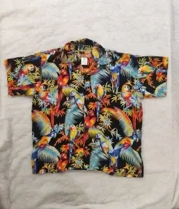Cămașă Hawaiiană In Gear Tropical Parrots – M