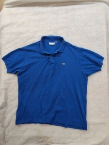 Polo Lacoste Albastru Classic Fit – Mărime L