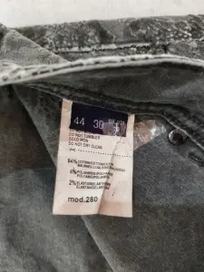 Trussardi Jeans Snake Print Damă – M – Gri - Img 6