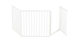 BabyDan Flex L Sigurnosna ograda za decu 90–223 cm – Zidna montaža, Bela - Img 6