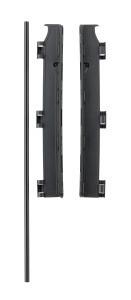 BabyDan Pet Flex L Extra Tall Sigurnosna Ograda za Pse 90–223 cm – Zidna, Crna - Img 4