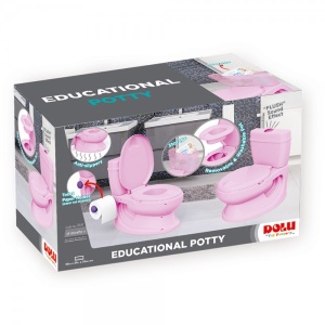 Dolu edukativna noša za decu roze - Img 2