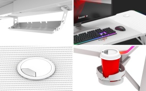 Huzaro Gaming sto Hero 3.3 RGB White - Img 4