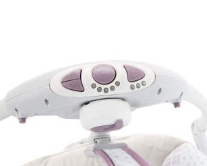 Kikkaboo Ljuljaška za bebe CHILLO sa adapterom do 11 kg Purple Owl