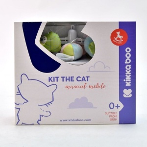 KikkaBoo Muzička vrteška za krevetac KIT the CAT - Img 3