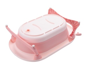 KikkaBoo Sklopiva kadica za bebe FOLDY Pink