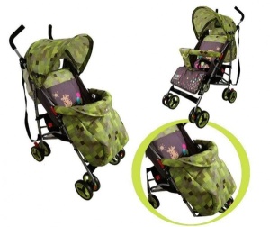 Kolica za bebe "Siena" Zelena