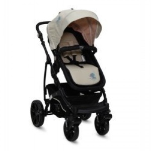 Kolica za bebe "Tala" 2 u 1 Bež, set sa autosedištem - Img 2