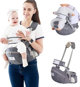 Nosiljka za bebe Model 805 Siva