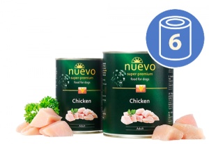 Nuevo Vlažna hrana Piletina Sensitive Grain Free za pse 400g x 6 kom. pakovanje