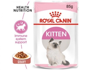 ROYAL CANIN Vlažna hrana u sosu za mačiće od 4 do 12 meseci KITTEN Instinctive 85gr x 12 kesica - Img 3