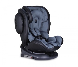 Auto-sedište za decu "Aviator" 0-36 KG ISOFIX Crno i Tamno Sivo - Img 2